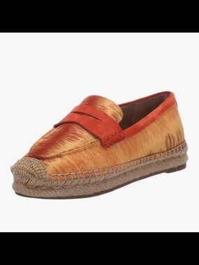 Sam Edelman Kai Loafer Espadrille Marigold Multi Size 9 NIB-